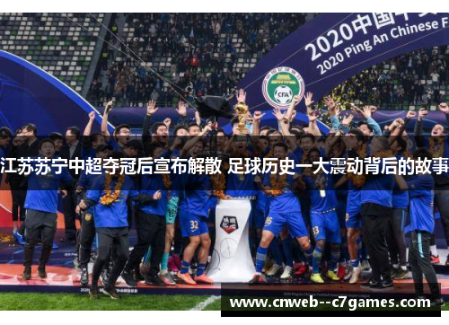 江苏苏宁中超夺冠后宣布解散 足球历史一大震动背后的故事